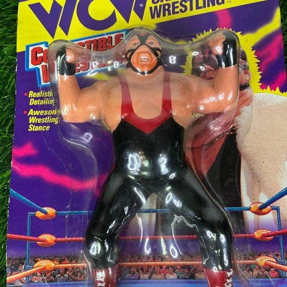 *WCW Vintage OSFTM Series 2 1994 Big Van Vader Figure RARE VHTF - Picture 2 of 15